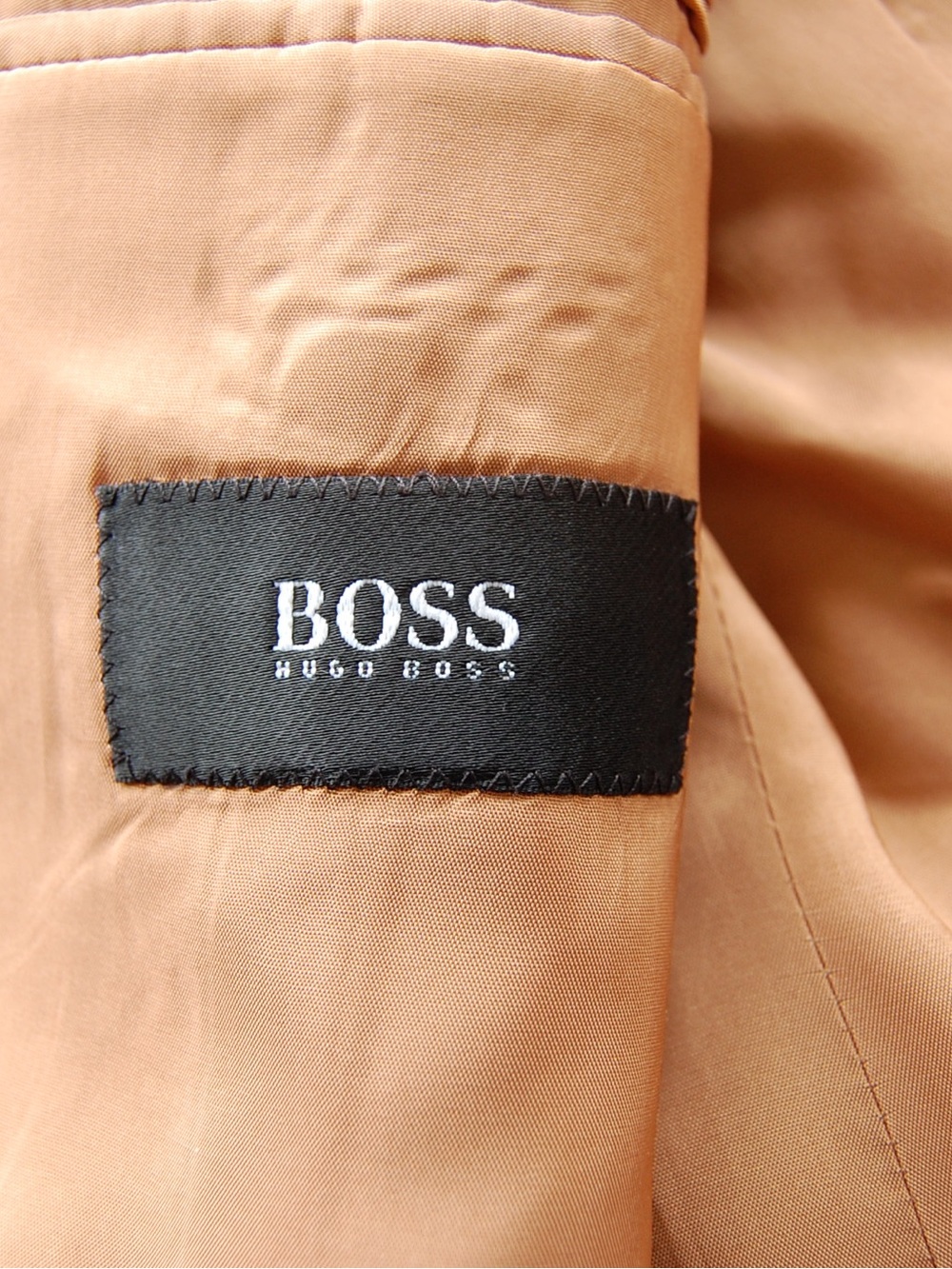 Hugo Boss Camel Blazer Wool and Cashmere size US 44